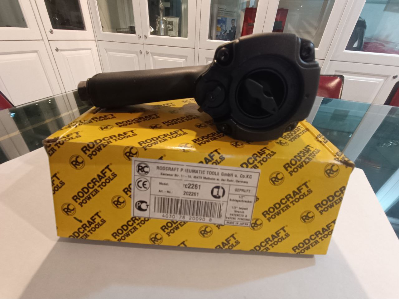 بوکس بادی دو ضربه زن 1/2 اینچ مدل 2261 Rodcraft آلمان