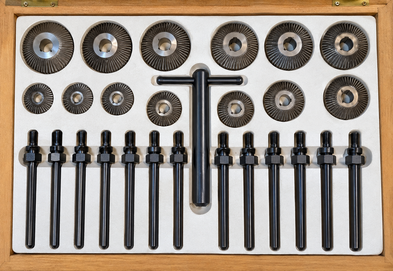 ست فرز نشیمنگاه سوپاپ و تیغه خورشیدی زاویه 30 ساخت Stim Tools چک