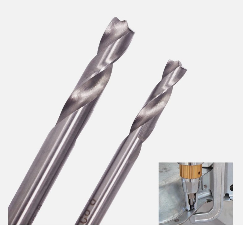 مته حذف جوش نقطه ای کبالت دار HSCo قطر 8mm طول 4/5 cm ساخت آلمان