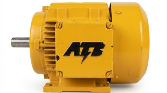 الکتروموتور سه‌فاز صنعتی ATB مدل 90S/4A-11 S، توان ۱٫۱ کیلووات — تصویر 1