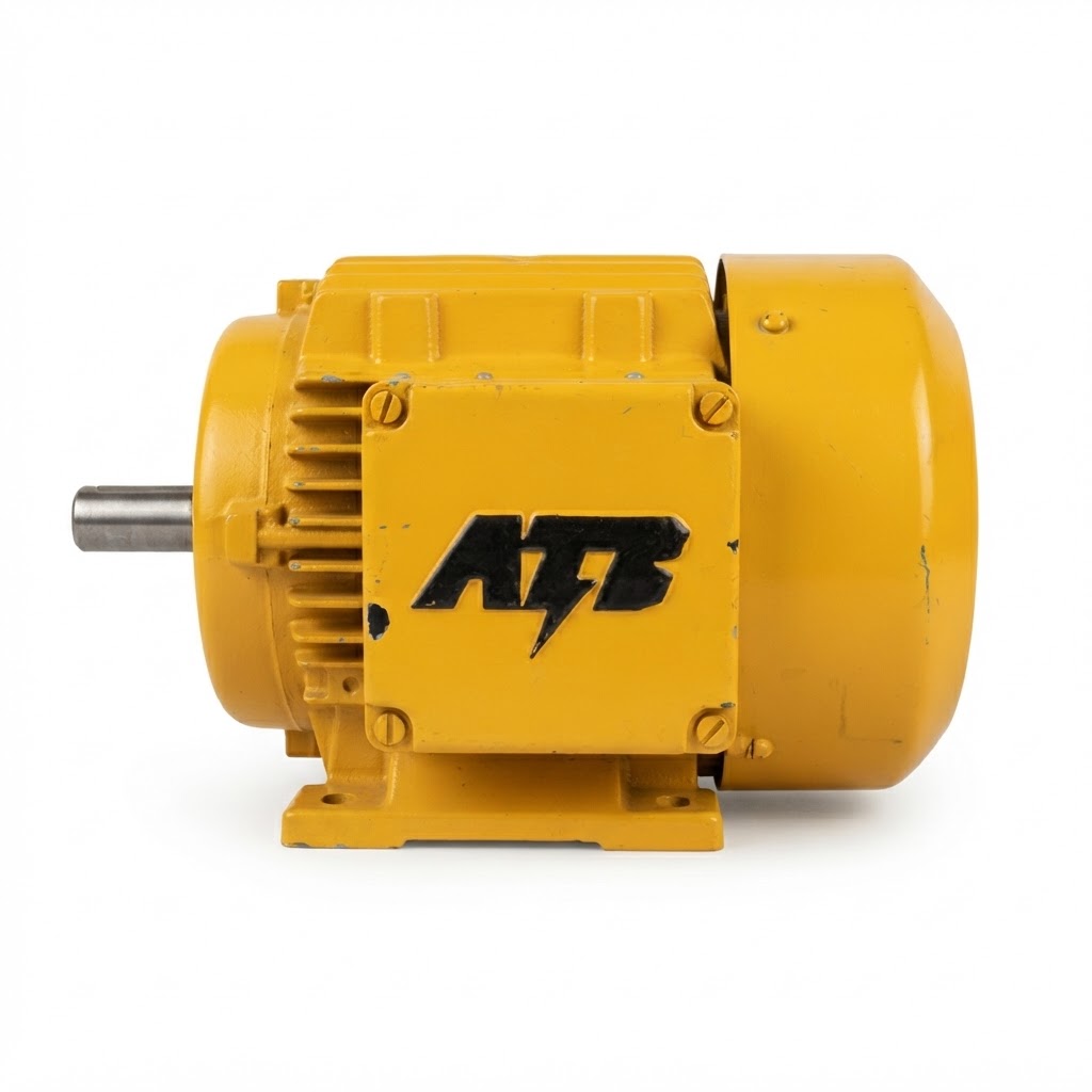 الکتروموتور سه‌فاز صنعتی ATB مدل 90S/4A-11 S، توان ۱٫۱ کیلووات